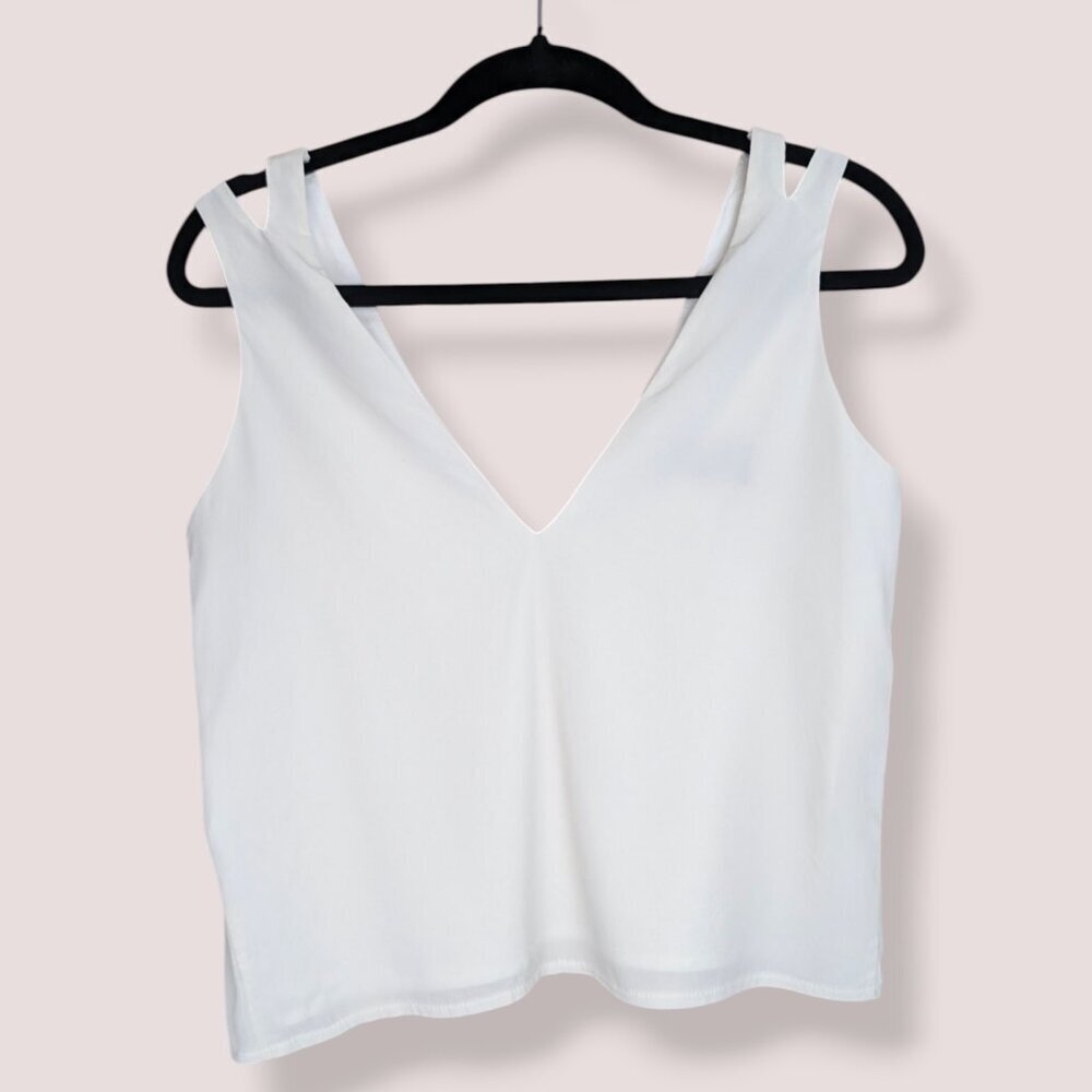 🍁 Erin Kleinberg 100% Silk Camisole-Style Top - Picture 4 of 7